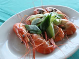 Boiled Shrimp with Chinese Wine