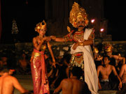 Kecak Dance Show Daily at the temple stage