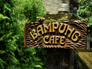 Name Board of Kampung Cafe