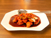 Ikan asam Manis(Fried Fishi with Thick Sauce)