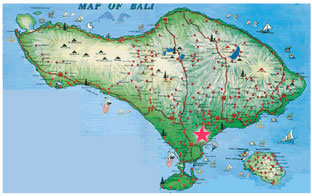 batubulan地図
