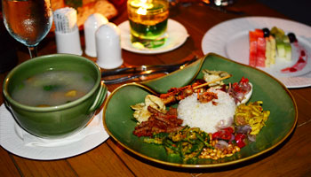 indonesian dinner
