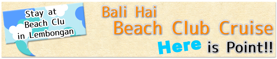 Spend time at Bali Hai Beach club! Here is the Point!