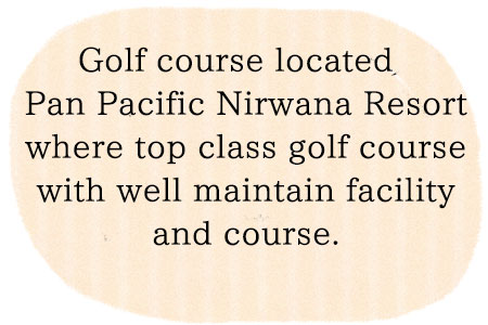 Nirwana Golf located near by Tanah Lot temple where top class golf course!