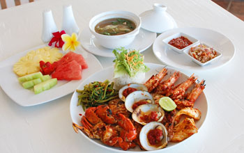seafood set without robster