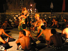 Bali Tanah Lot Temple Kecak Dance