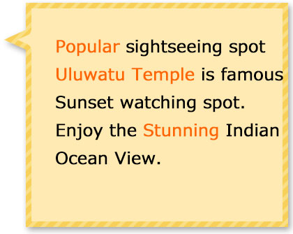 Enjoy the Sunset at Uluwatu temple where most aconic place in Bali
