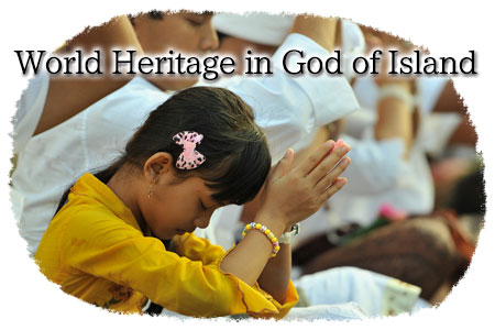 World Heritage in God of Island
