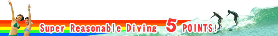 FIVE Big Points of the Super Reasonable Diving 