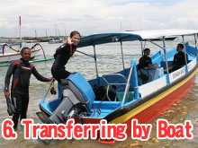 Transferring by Boat