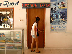Door of Changing Room