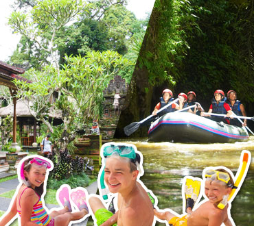 Trekking, Rafting, Balinese Dance & Zoo/Bird Park