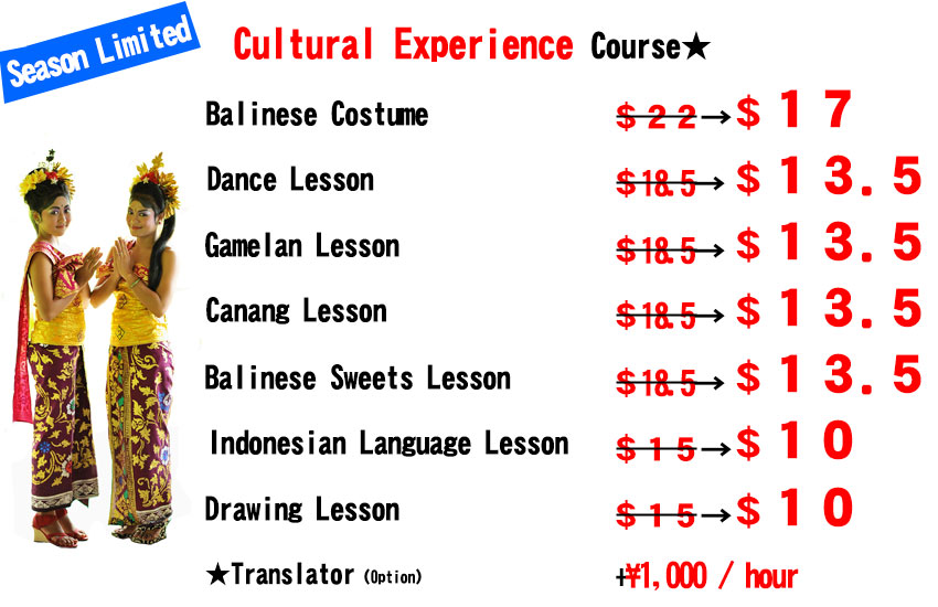 Cultural Experience Course