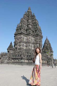 Koni with the Temple