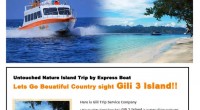 HIRO-Chan Group Lombok Trip! Let's go to Gili Island OPEN!!! Our recommended sightseeing plan is OPEN!!! ...
