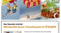 HIRO-Chan Group Parasailing for Couple by BMR This is recommended new marine activity! You can try para-sailin...