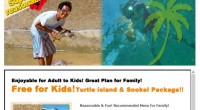 HIRO-Chan Group Turtle Island & Snorkel KANAKA OPEN!!! This is out door education for kids! you can visit ...