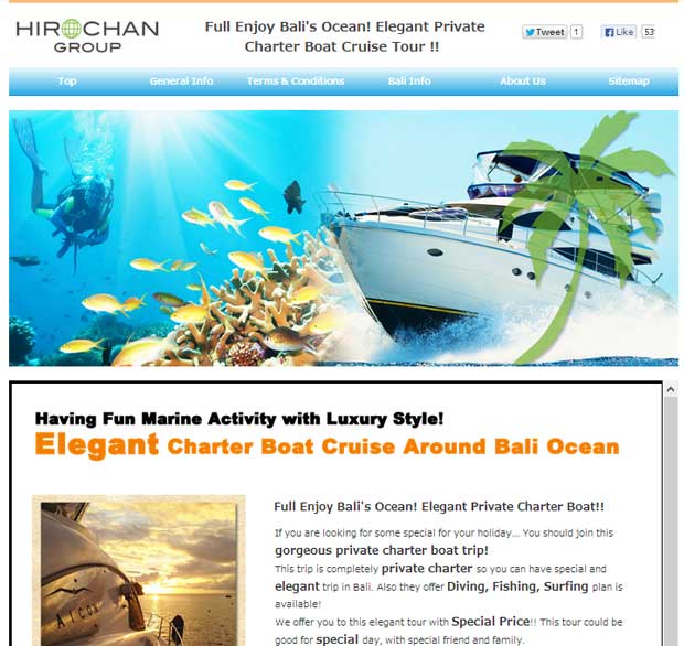 HIRO-Chan Group Elegant Private Charter Boat Tour OPEN!!!