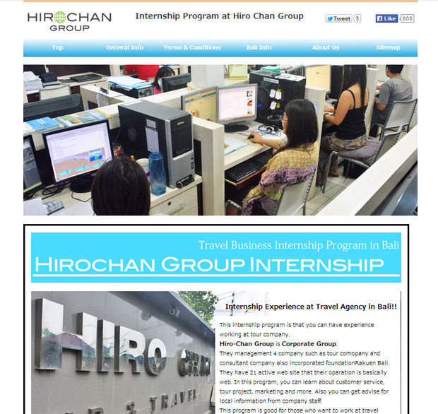 HIRO-Chan Group Internship Program OPEN!!!