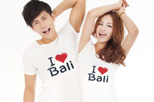 I LOVE BALI T Shirts１