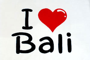 I LOVE BALI T Shirts ２