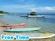 Free time、Enjoy at LOA mangrove beach house