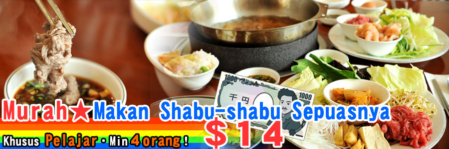 Makan Shabu-shabu Sepuasnya Murah