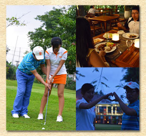 バリビーチゴルフでサンセット・ゴルフ & ロマンチックディナー 画像